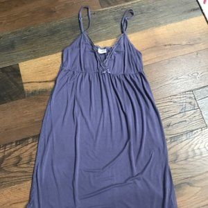 Flattering Super Soft Violet Nightie Gown - Pajama/PJ